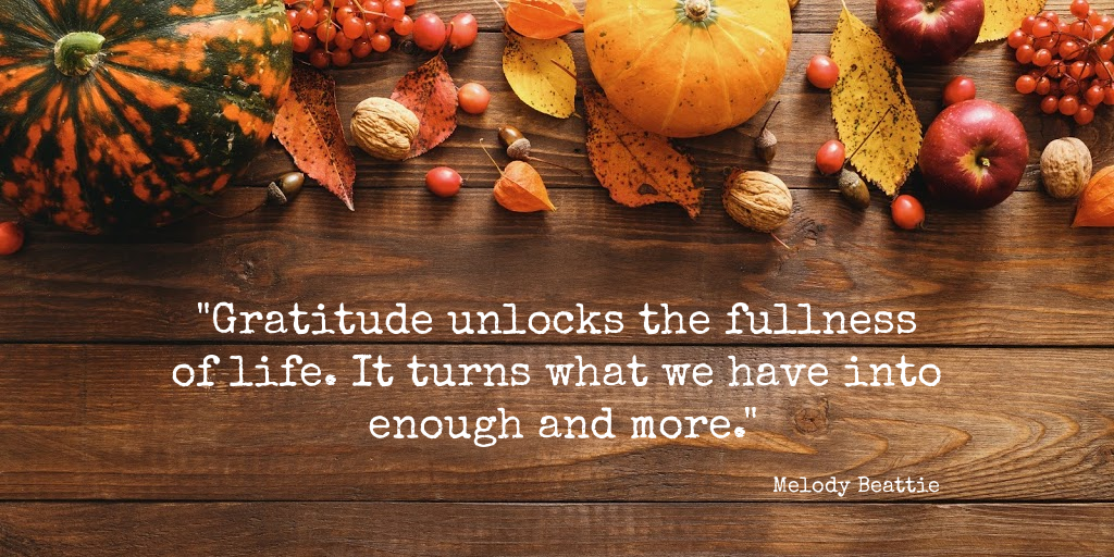 "Gratitude unlocks the fullness of life. It turns what we have into enough and more" Melody Beattie Quote
beholdher.life